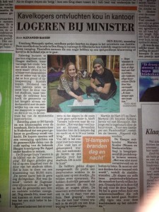 Landelijke media signaleerde het project